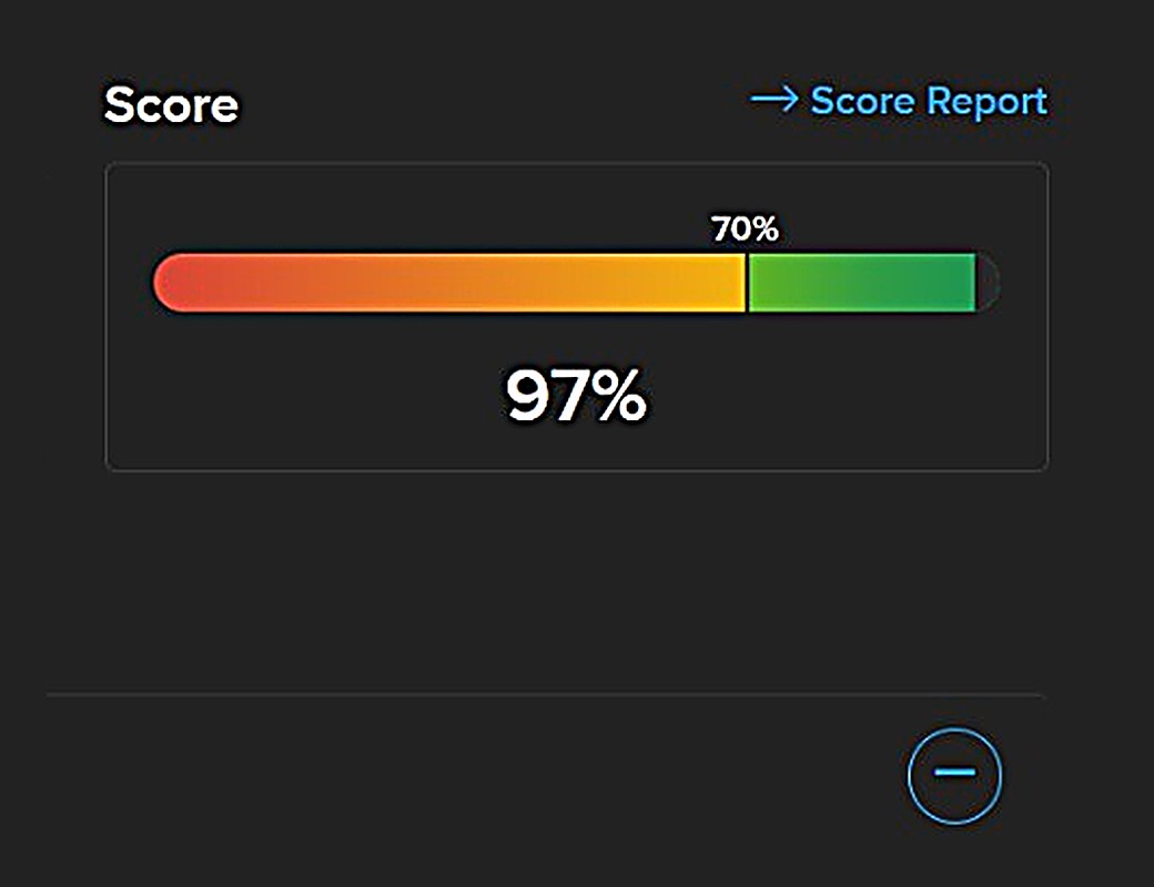 Sophia, Introduction to Critical Thinking, 97%
